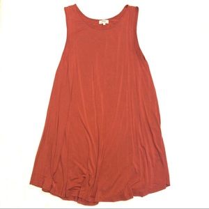 Piko Burnt Orange Sleeveless